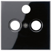 Jung LS 990 Черный Накладка TV-FM-SAT