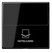 Jung A 500 Черный Накладка Карточного выключателя Hotelcar