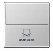 Jung A 500 Алюминий Накладка Карточного выключателя Hotelcar