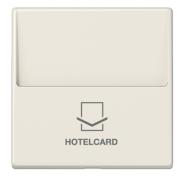 Jung AS 500 Слоновая кость Накладка Карточного выключателя Hotelcar