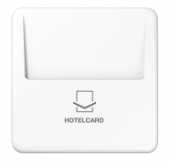 Jung CD 500 Белый Накладка Карточного выключателя Hotelcar