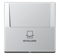 Jung LS 990 Алюминий Накладка Карточного выключателя Hotelcar
