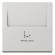 Jung LS 990 Светло-серый Накладка Карточного выключателя Hotelcar