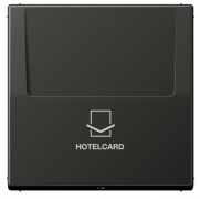 Jung LS 990 Антрацит Накладка Карточного выключателя Hotelcar