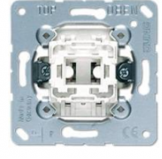 Jung EcoProfi Мех Переключатель 1-клавишный с подсветкой