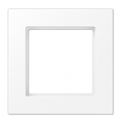 Jung A 550 Белый матовый Рамка 1-ая