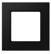Jung A 550 Черный матовый Рамка 1-ая
