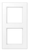 Jung A 550 Белый матовый Рамка 2-ая
