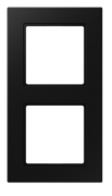 Jung A 550 Черный матовый Рамка 2-ая