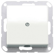 Jung AS 500 Белый Вывод кабеля с разгрузкой натяжения