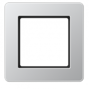 Jung A Flow Алюминий Рамка 1-ая