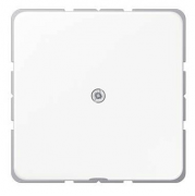 Jung CD 500 Белый Вывод кабеля с разгрузкой натяжения