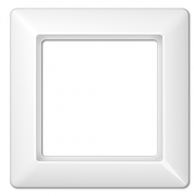 Jung AS 500 Белый Рамка 1-ая