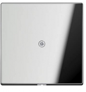 Jung LS 990 Хром Вывод кабеля с разгрузкой натяжения