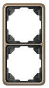 Jung CD 500 Золотая бронза Рамка 2-ая
