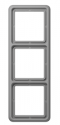 Jung CD 500 Серый Рамка 3-ая
