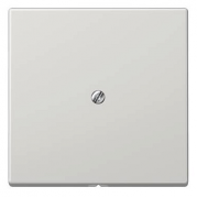 Jung LS 990 Светло-серый Вывод кабеля с разгрузкой натяжения