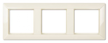 Jung ECO profi Слоновая кость Рамка 3-ая