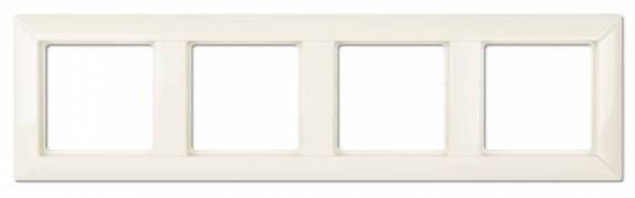 Jung ECO profi Слоновая кость Рамка 4-ая