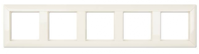 Jung ECO profi Слоновая кость Рамка 5-ая