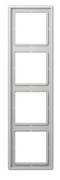 Jung LS 990 Светло-серый Рамка 4-ая