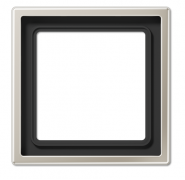 Jung LS 990 Нержавеющая сталь Рамка 1-ая