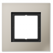 Jung LS plus Нержавеющая сталь Рамка 1-ая