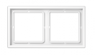 Jung LS-Zero Белый матовый Рамка 2-ая