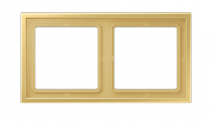 Jung LS-Zero Латунь классическая Рамка 2-ая