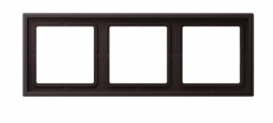 Jung LS-Zero Алюминий темный Рамка 3-ая