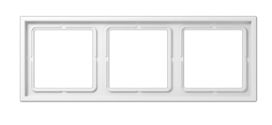 Jung LS-Zero Белый Рамка 3-ая