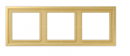 Jung LS-Zero Латунь классическая Рамка 3-ая