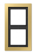 Jung LS-Desing Латунь классическая Рамка 2-ая