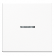 Jung A 500 Белый Клавиша 1-ая с подсветкой