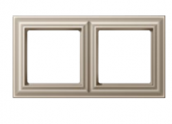 Jung ECO profi Standart Шампань Рамка 2-ая