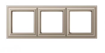 Jung ECO profi Standart Шампань Рамка 3-ая