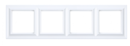 Jung ECO profi Standart Белый матовый Рамка 4-ая