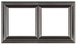 Jung ECO profi Deco Антрацит матовый Рамка 2-ая