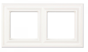 Jung ECO profi Deco Белый матовый Рамка 2-ая