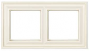 Jung ECO profi Deco Слоновая кость Рамка 2-ая