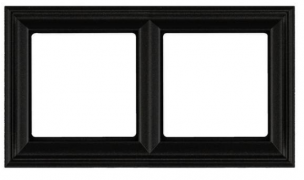 Jung ECO profi Deco Черный матовый Рамка 2-ая