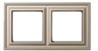 Jung ECO profi Deco Шампань Рамка 2-ая