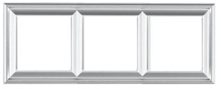 Jung ECO profi Deco Алюминий Рамка 3-ая