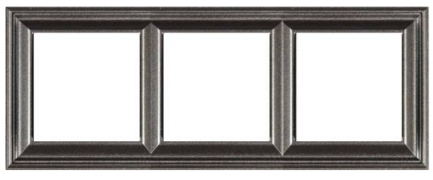 Jung ECO profi Deco Антрацит матовый Рамка 3-ая