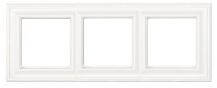 Jung ECO profi Deco Белый матовый Рамка 3-ая