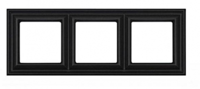 Jung ECO profi Deco Черный матовый Рамка 3-ая
