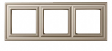 Jung ECO profi Deco Шампань Рамка 3-ая