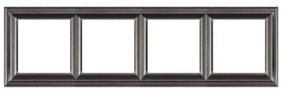 Jung ECO profi Deco Антрацит матовый Рамка 4-ая