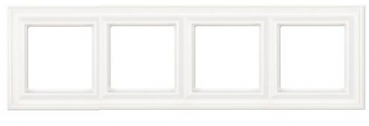 Jung ECO profi Deco Белый матовый Рамка 4-ая