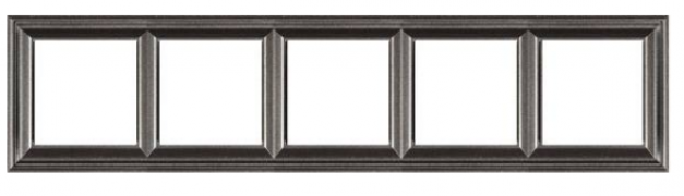 Jung ECO profi Deco Антрацит матовый Рамка 5-ая